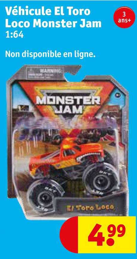 véhicule el toro loco monster jam