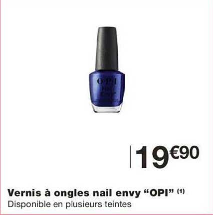 vernis à ongles nail envy opi