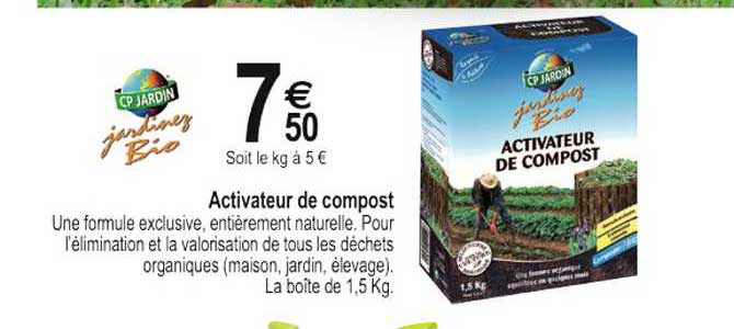 activateur de compost cp jardin