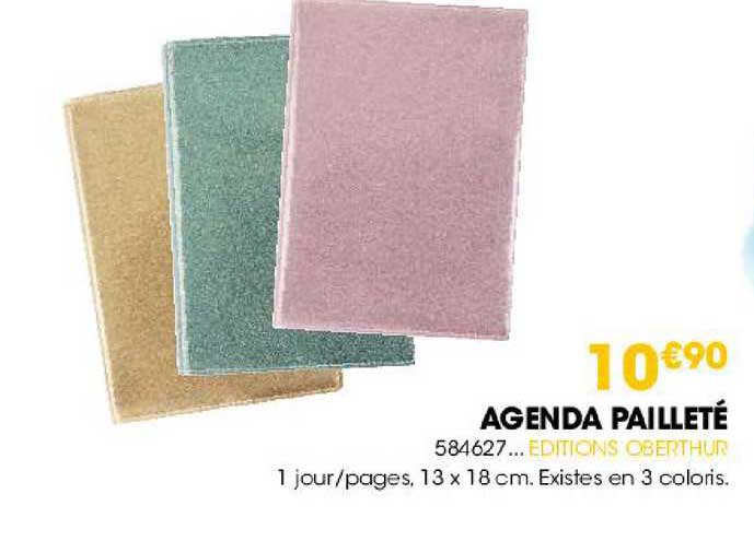 agena pailleté 584627 editions oberthur