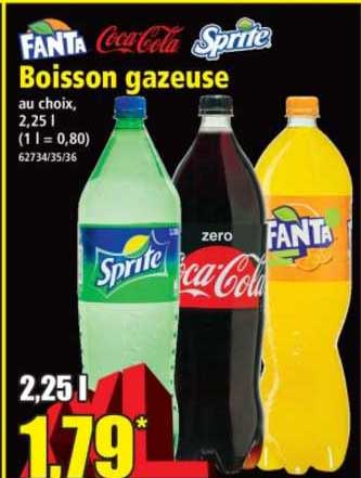 boisson gazeuse fanta coca-cola, sprite