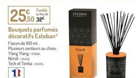 bouquet parfumés décoratifs esteban