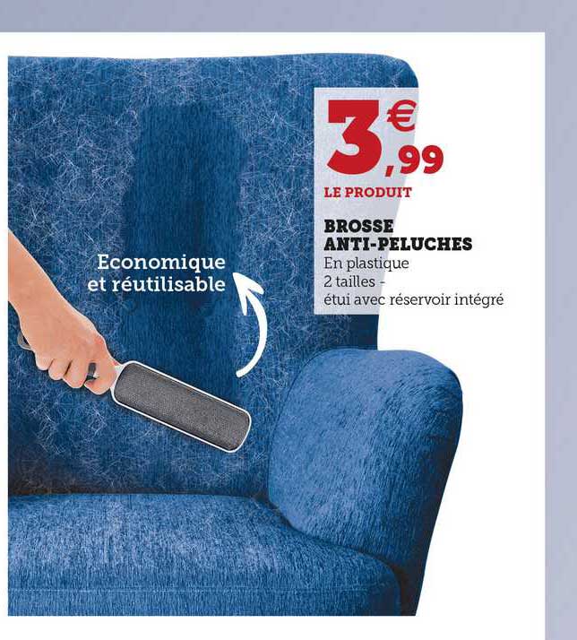 brosse anti-peluches