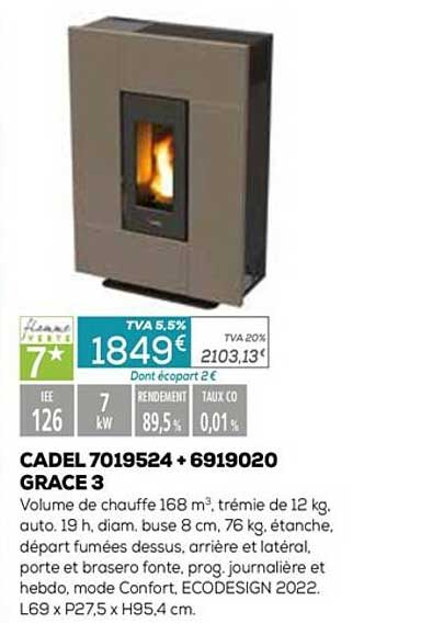 cadel 7019524 + 6919020 grace 3