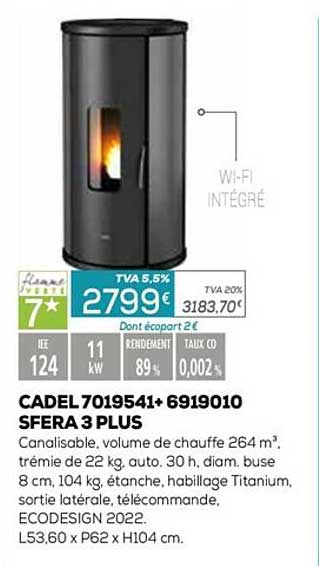 cadel 7019541+ 6919010 sfera 3 plus