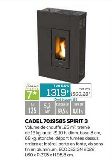 Cadel 7019585 Spirit 3