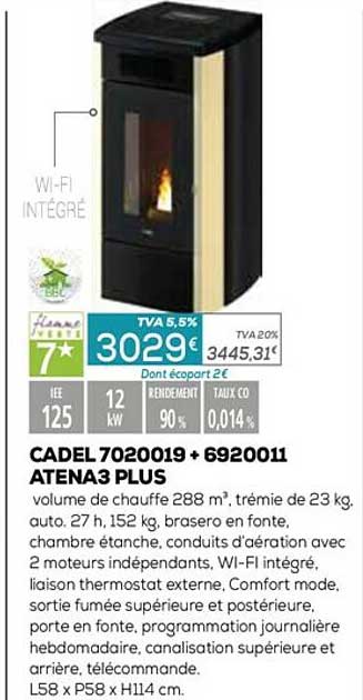 cadel 702001+ 6920011 atena3 plus