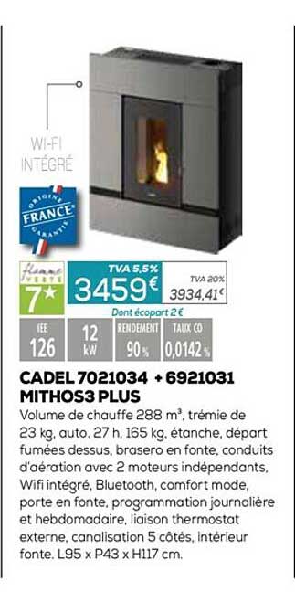 cadel 7021034 + 6921031 mithos3 plus