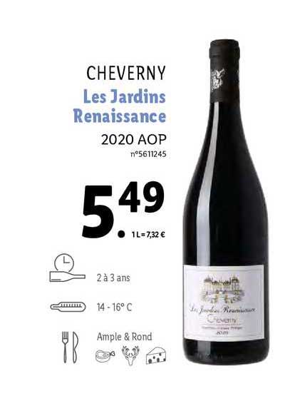 cheverny les jardins renaissance 2020 aop