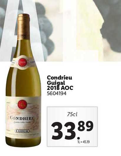 Condrieu Guigal 2018 Aoc