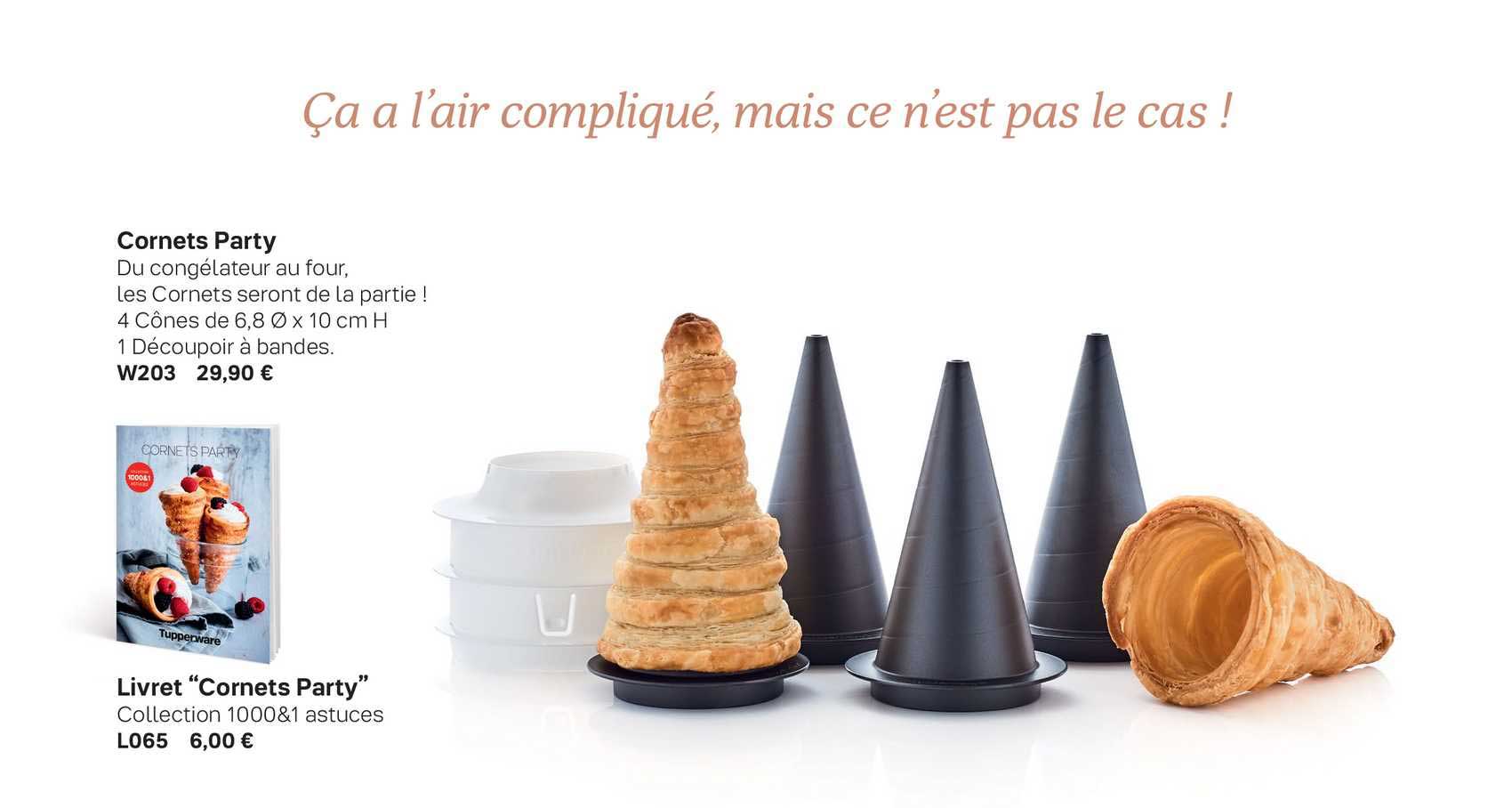 cornets party, livret "cornets party"