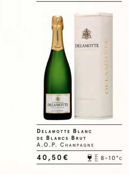 delamotte blanc de blancs burt a.o.p. champagne