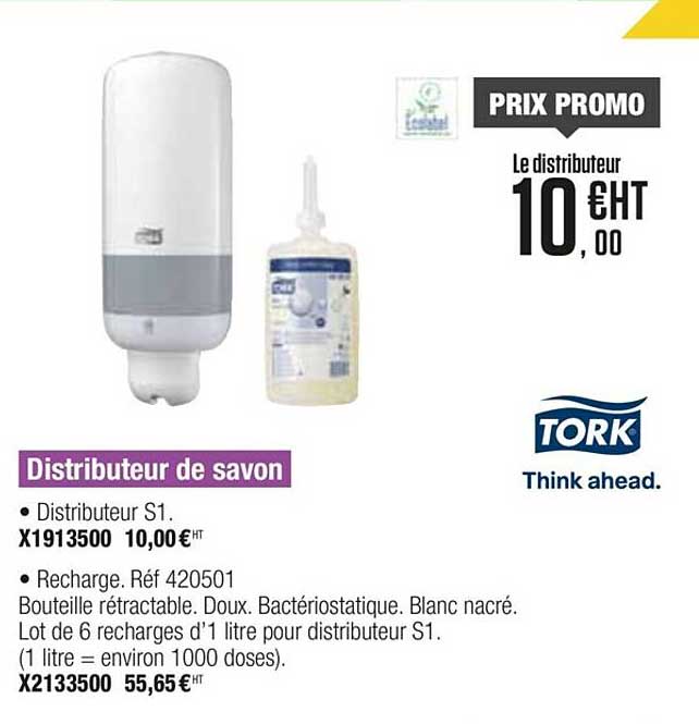 Distributeur De Savon Tork