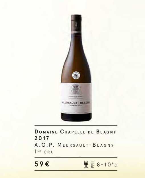 domaine chappelle de blagny 2017 a.o.p. meursault-blagny 1er cru