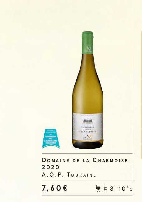 domaine de la charmoise 2020 a.o.p. touraine