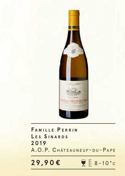 famille perrin les sinards 2019 a.o.p. châteauneuf-du-pape
