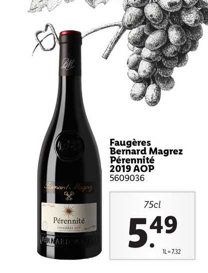 faugères bernard magrez pérennité 2019 aop