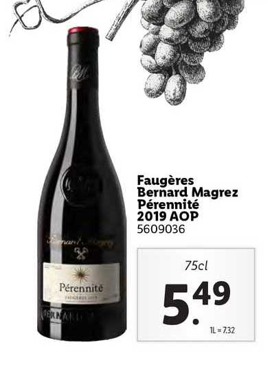 faugères bernard magrez pérennité 2019 aop