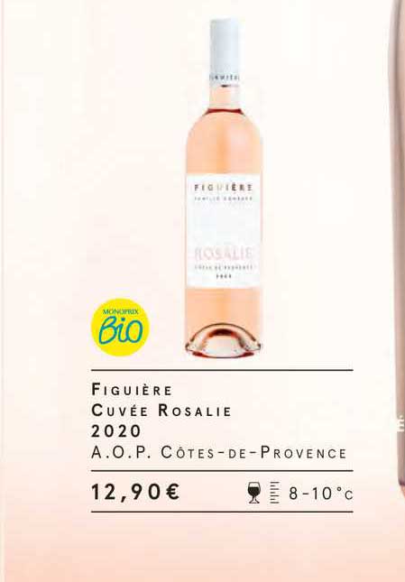 figuière cuvée rosalie 2020 a.o.p. côtes-de-provence