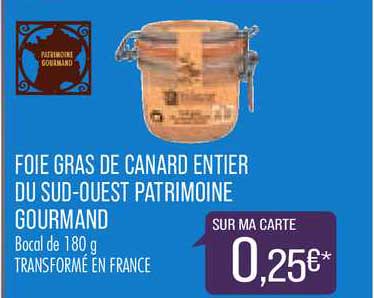 foie gras de canard entier du sud-ouest patrimoine gourmand