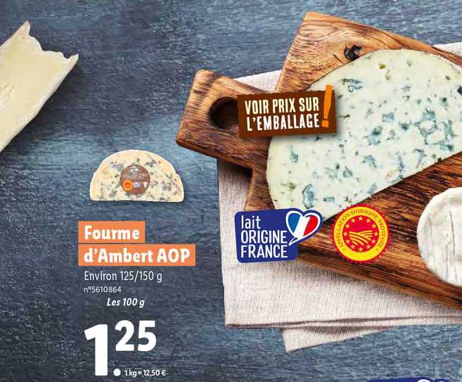 fourme d'ambert aop