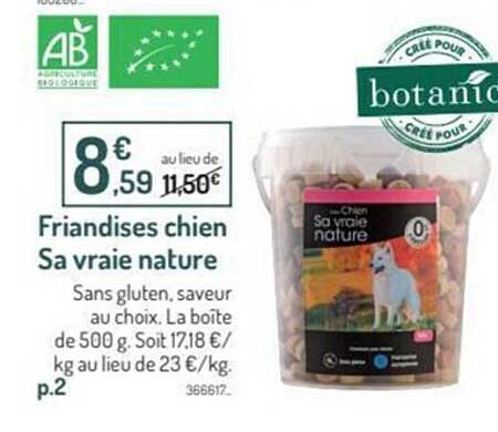 friandises chien sa vraie nature