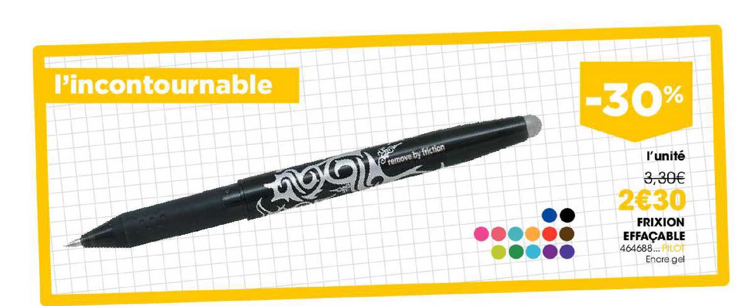 Frixion Effaçable 464688 Pilot