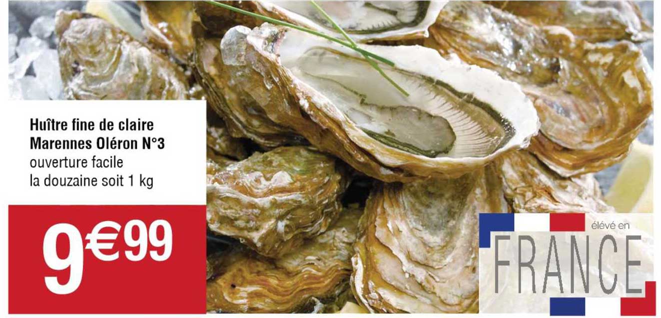 huître fine de claire marennes oléron n°3