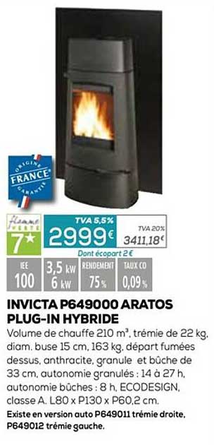 invicta p649000 aratos plug-in hybride