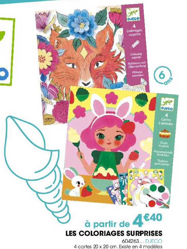 les coloriages surprises