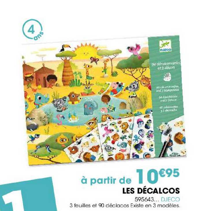 les décalcos 595643 djeco