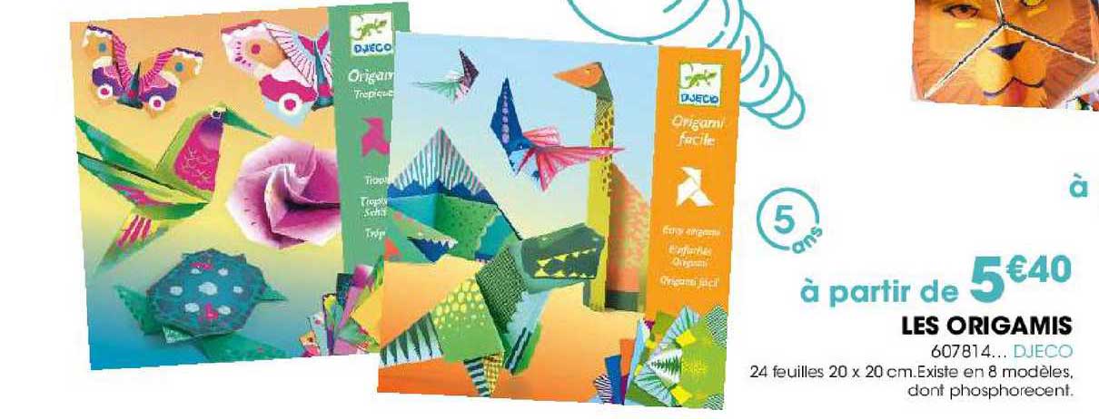 les origamis 607814 djeco