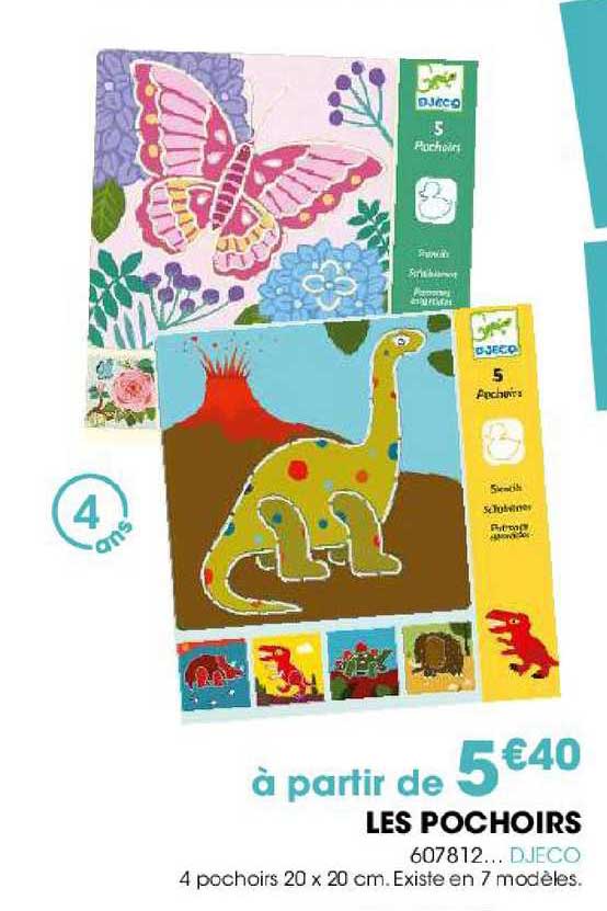 les pochoirs 607812 djeco