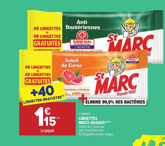 lingettes multi-usages st marc