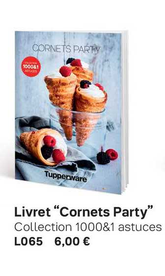 livret "cornets party"