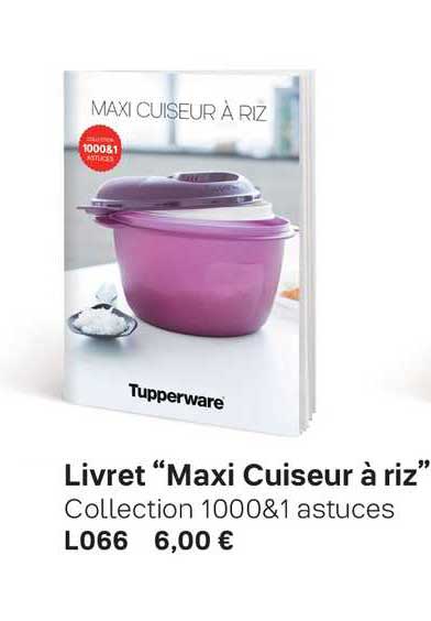 livret "maxi cuiseur à riz"