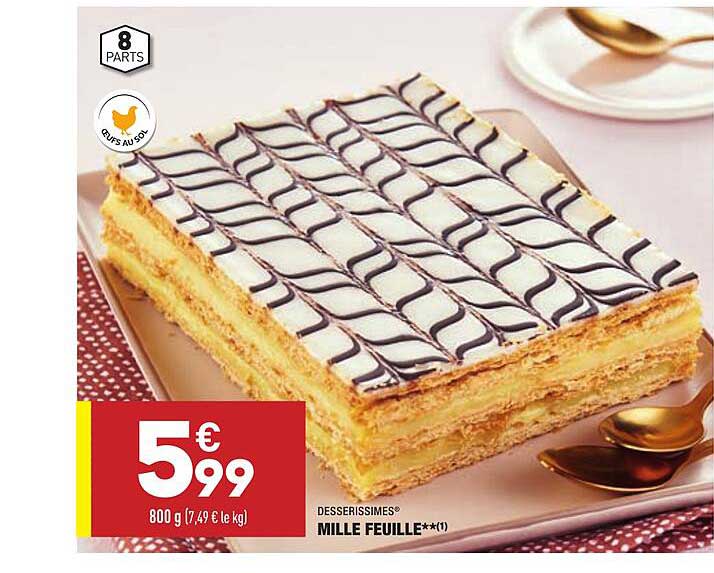 mille feuille desserissimes