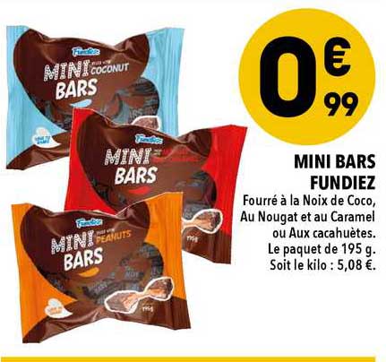 mini bars fundiez