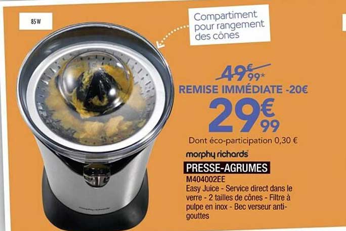 morphy richards presse-agrumes