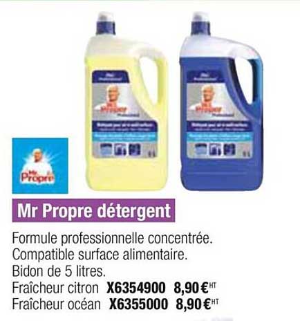 mr propre détergent