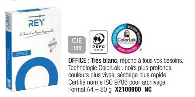 office : très blanc colorlok