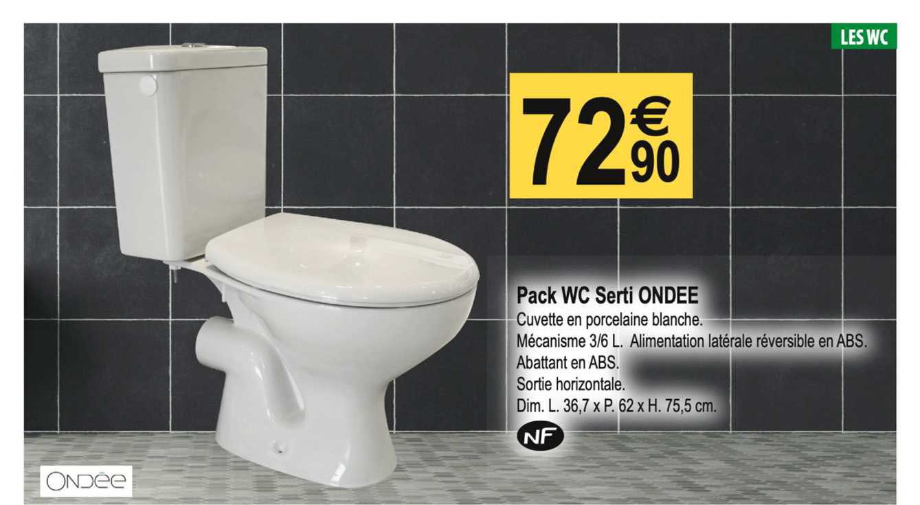 pack wc serti ondee