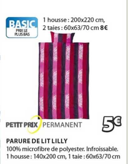 parure de lit lilly