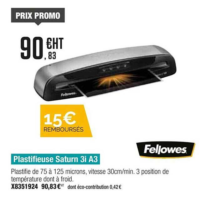 pastifieuse saturn 3i a3 fellowes