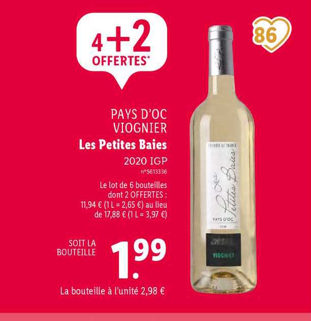 pays d'oc viognier les petites baies 2020 igp