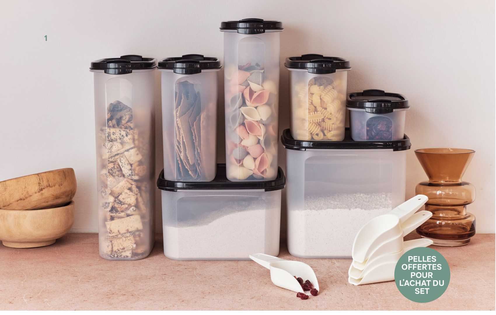 pelles offertes pour l'achat du set