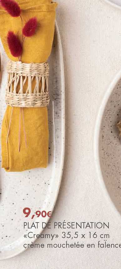 Plat De Présentation «creamy»
