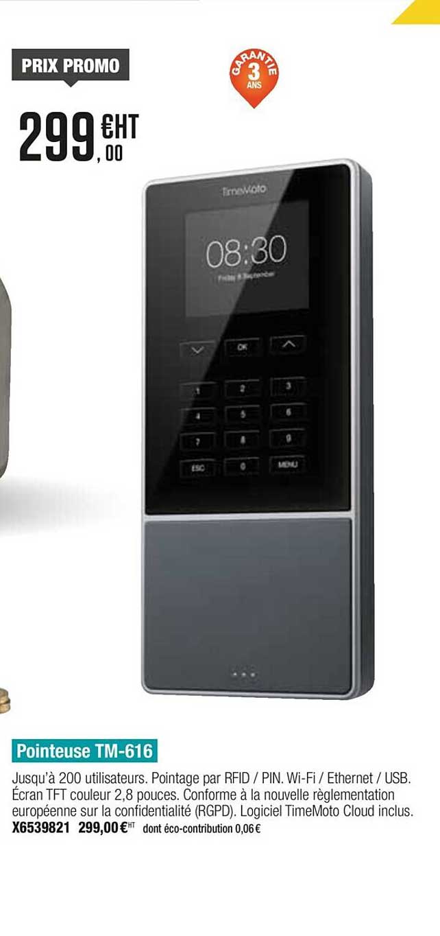pointeuse tm-616