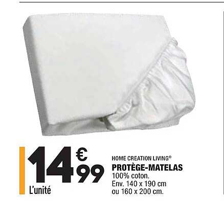 protège-matelas home creation living