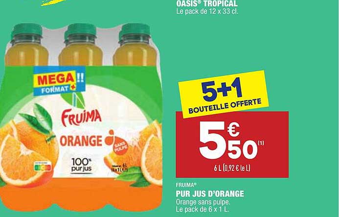 Pur Jus D'orange Fruima